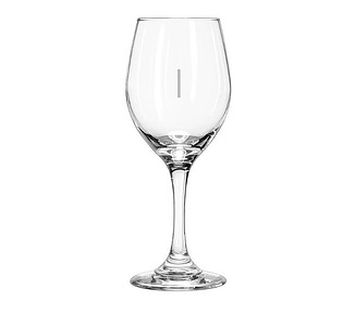Libbey Perception White Wine 325ml With Vertical Pour Line 150/250ml 12/Ctn