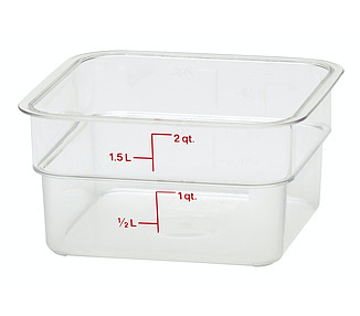 Camsquare Food Container Clear 1.9L