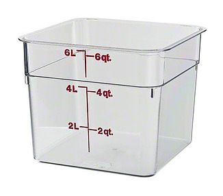 Camsquare Food Container Clear 5.7L