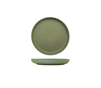 Eclipse Uno Green Round Plate 175mm 6/Ctn
