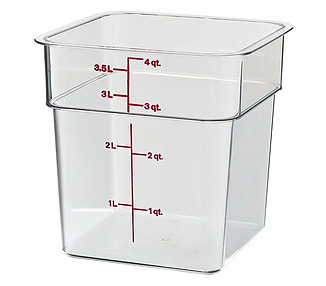 Camsquare Food Container Clear 3.8L
