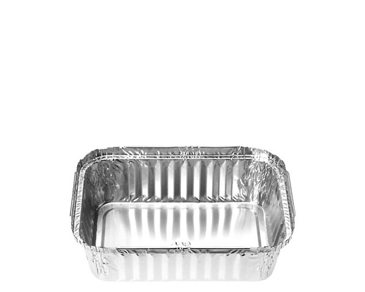 Foil Container Rectangular 880ml 400/Ctn