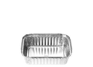 Foil Container Rectangular 880ml 400/Ctn