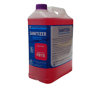 Sanitizer (FB15) No Rinse Sanitiser 5L