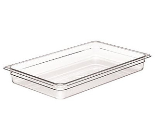 Cambro Food Pan Polycarbonate 1/1 Size 65mmD 6/Ctn