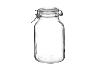 Jar Fido Terrine Clear Lid 2Ltr 6/Ctn