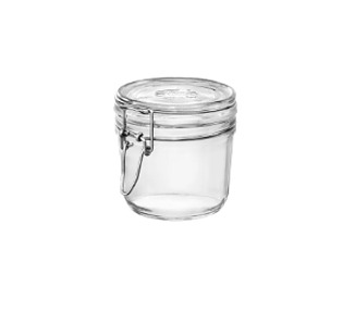 Jar Fido Terrine Clear Lid .35Ltr 12/Ctn