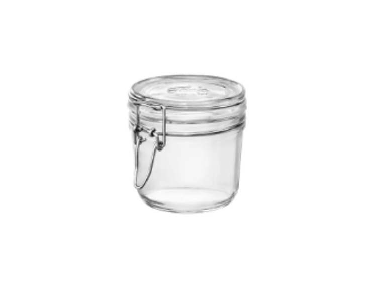 Jar Fido Terrine Clear Lid .35Ltr 12/Ctn