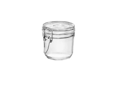 Jar Fido Terrine Clear Lid .35Ltr 12/Ctn