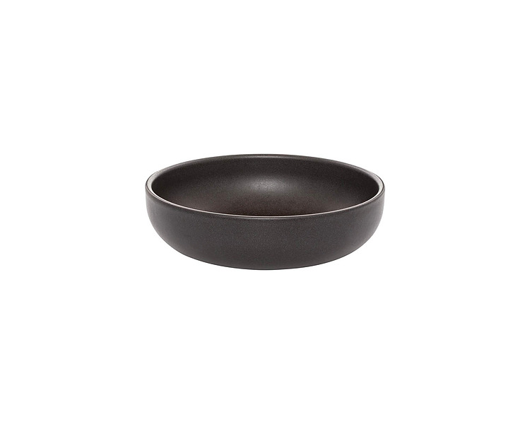 Eclipse Uno Black Round Bowl 160mm 6/Ctn