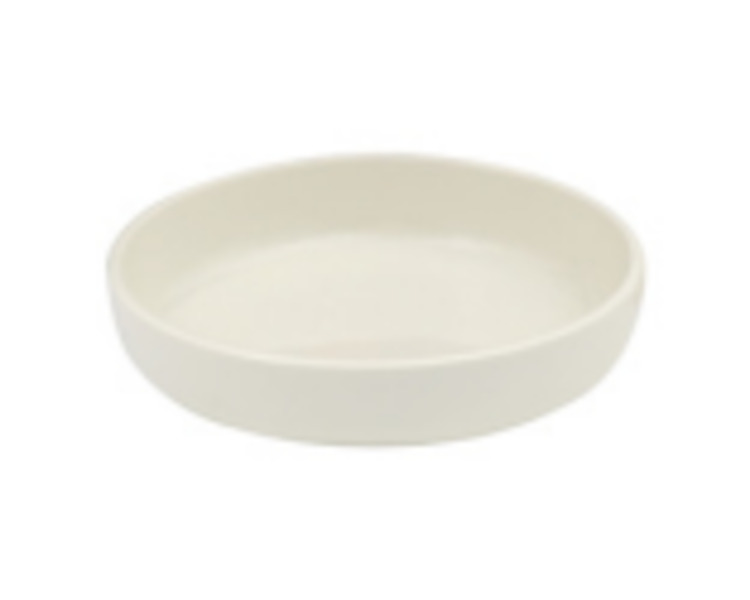 Ease Ivory Deep Round Plate 16cm 4/Ctn