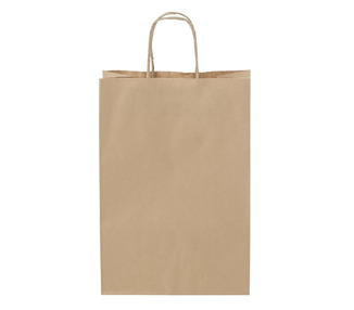 Paper Bag Small Kraft With Twist Handle 220 x 220 x 150mm 250/Pkt