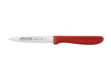 Red Arcos Serrated Paring Knife 100mm