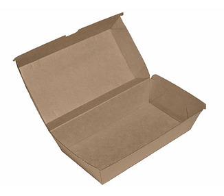 Snack Box Kraft Regular 90 x 175 x 84mm 200/Ctn