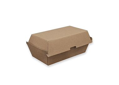 Snack Box Kraft Large 107 x 205 x 77mm 200/Ctn