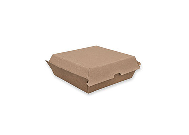 Dinner Box Kraft 160 x 178 x 80mm 150/Ctn