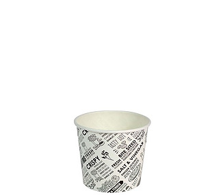 Chip Cup Deli Print Large 8oz 1000/Ctn