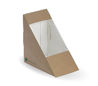 Bioboard Sandwich Wedge Medium 123 x 72mm 500/Ctn