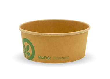 BioBowl Paper Medium Kraft 750ml  400/Ctn