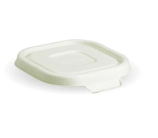 Biocane Takeaway Lid White Suits 280, 480 & 630ml Base 600/Ctn