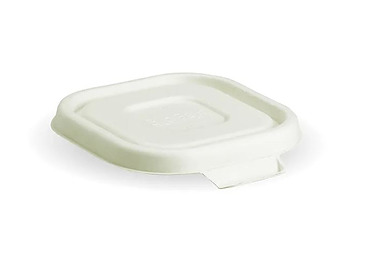 Biocane Takeaway Lid White Suits 280, 480 & 630ml Base 600/Ctn