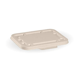 Biocane Takeaway Lid Natural Suits 500 & 650ml Base 500/Ctn