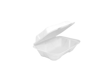 Clamshell White 9 x 6 x 3" 250/Ctn