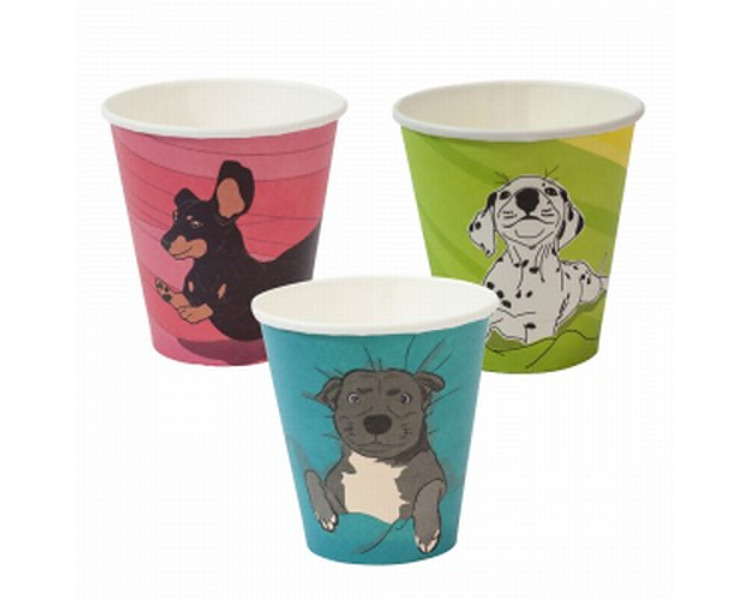 Coffee Cup 8oz Dog Series 1000/Ctn