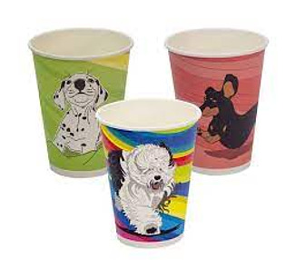 Coffee Cup 12oz Dog Series 1000/Ctn