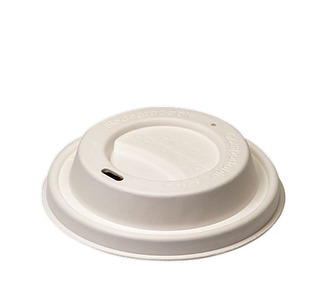 Envirochoice Coffee Cup Lid White (80mm)  1000/Ctn