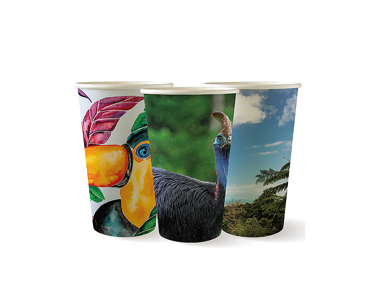 Biopak Coffee Cup 16oz Art Series 1000/Ctn