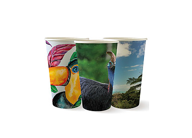 Biopak Coffee Cup 16oz Art Series 1000/Ctn