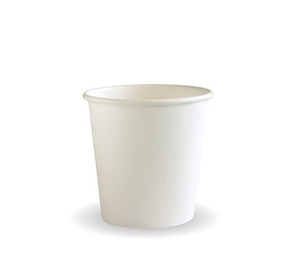 Biopak Coffee Cup 4oz White 2000/Ctn