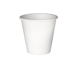 Biopak Coffee Cup 6oz (80mm) White 1000/Ctn