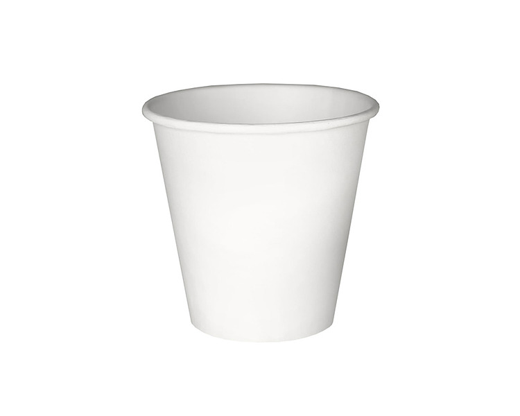 Biopak Coffee Cup 6oz (80mm) White 1000/Ctn