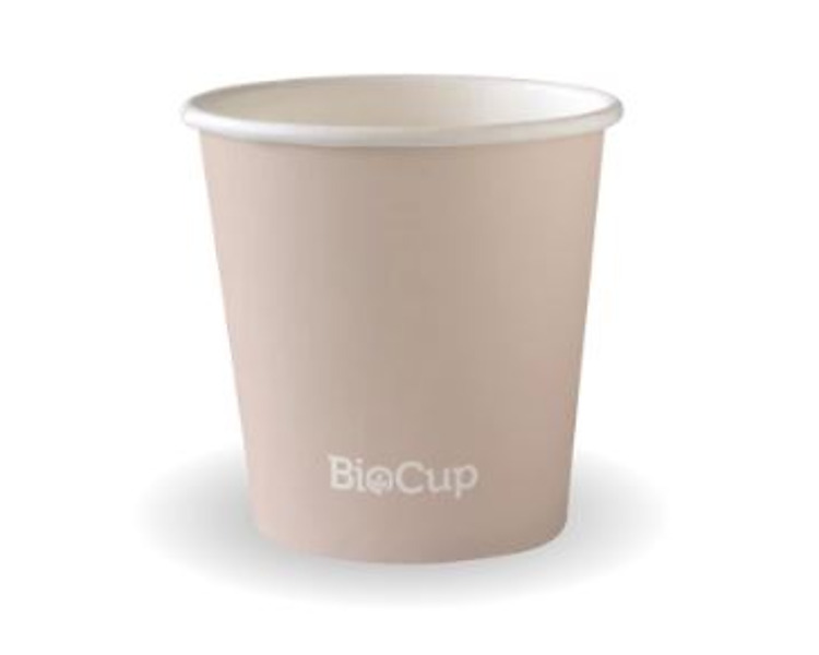 Biopak Coffee Cup 4oz Aqueous 2000/Ctn