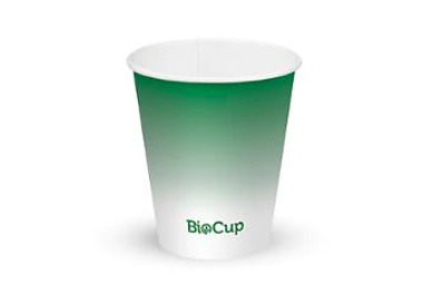 Biopak Cold Cup W & M 6oz 200ml Green Fade 1000/Ctn