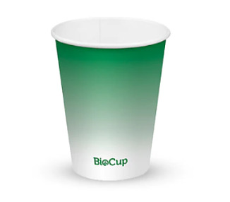 Biopak Cold Cup 12oz 360ml Green Fade 1000/Ctn