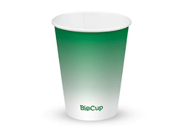 Biopak Cold Cup 12oz 360ml Green Fade 1000/Ctn