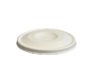 Biocane Flat Lid White 90mm 1000/Ctn