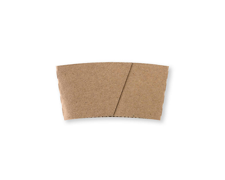 Coffee Cup Sleeve Kraft 8oz 1000/Ctn