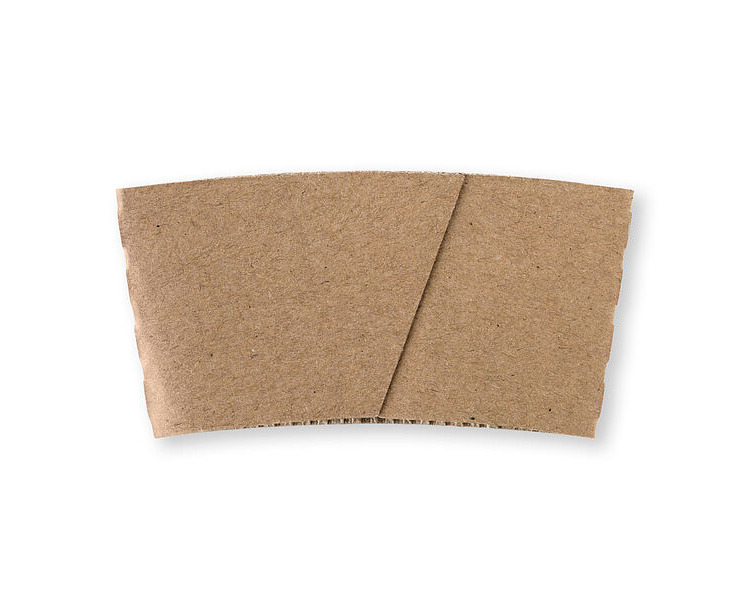 Coffee Cup Sleeve Kraft 12/16oz 1000/Ctn