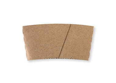 Coffee Cup Sleeve Kraft 12/16oz 1000/Ctn