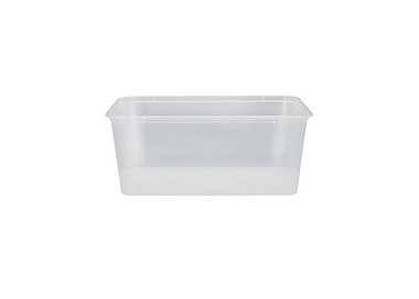 Capri Container Freezergrade Rectangular Plastic 500ml 500/Ctn