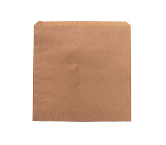 Paper Bag Brown 245 x 240mm 500/Pkt