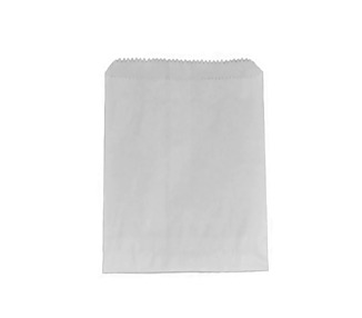 Paper Bag White Greaseproof 175 x 145mm 500/Pkt