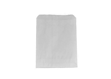 Paper Bag White Greaseproof 175 x 145mm 500/Pkt