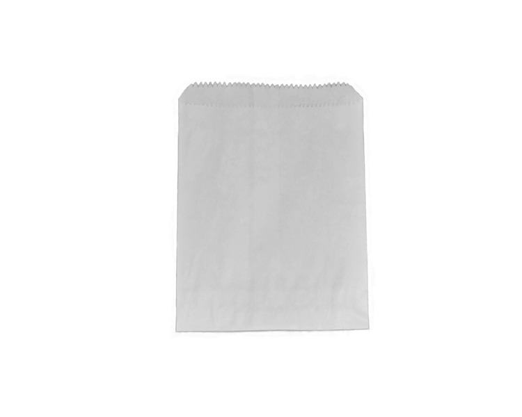 Paper Bag White Greaseproof 105 x 140mm 500/Pkt