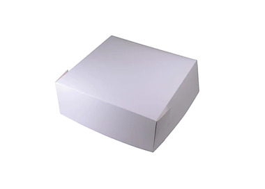 Cake Box White 10 x 10 x 5" 100/Pkt