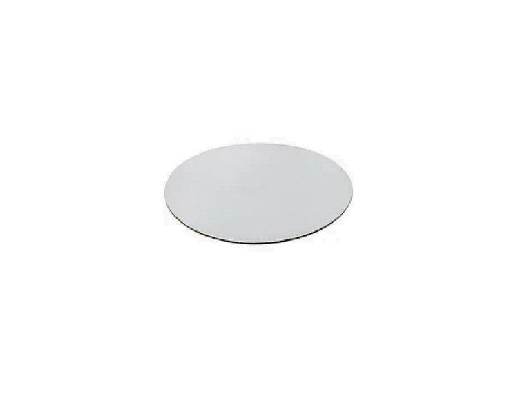 Cake Circle Poly Coated Silver 10" 100/Pkt